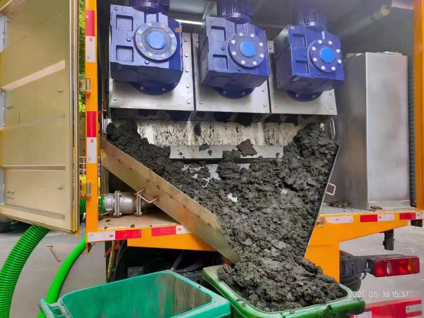 襄汾化粪池清掏城市维护站-泥浆净化干湿分离处理